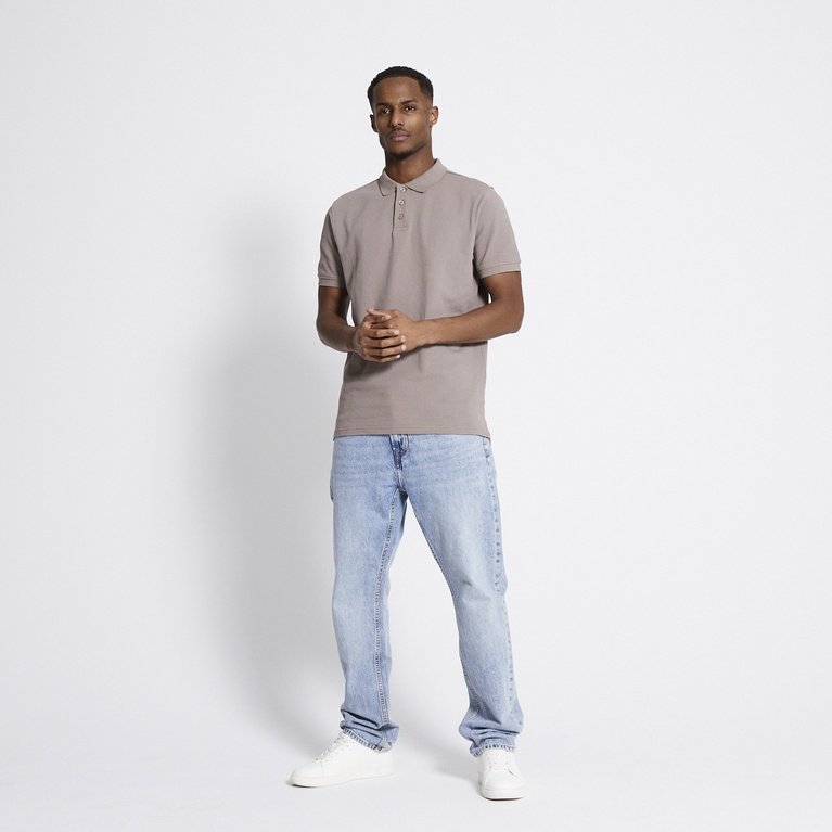 Polo shirt "Alan" Dk Beige
